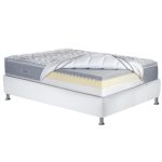 Magniflex MagniStretch Plus 13-Inch Luxury Mattress – Revolutionary Spinal Decompression Technology with Breathable Temperature-Regulating Cover and Medium-Support Italian Memory Foam - Floor Model - Image 3