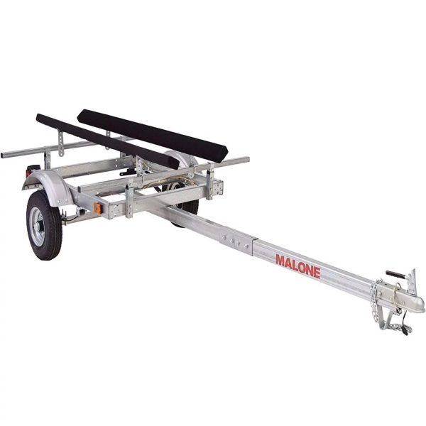 Malone EcoLight Single Kayak Trailer Package (1 Set Bunks) - Prioka