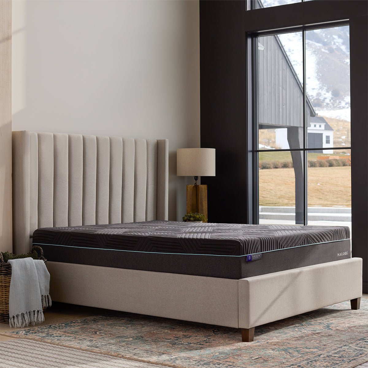 malouf-ice-cloud-13-activair-hybrid-mattress-1128809 Malouf Ice Cloud 13" ActivAir Hybrid Mattress - Image 1