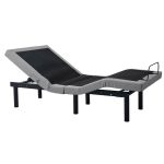 Malouf Structures™ M555 Smart Adjustable Bed Base – 5 Preset Positions including Zero Gravity, Advanced Vibrational Massage, and Bluetooth App Control - Floor Model - Prioka