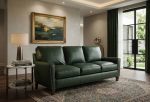 Manning Leather Sofa - Image 6