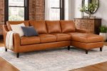 Marleigh Leather Sofa With Chaise - Image 6
