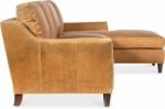 Marleigh Leather Sofa With Chaise - Image 3