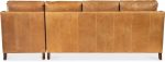 Marleigh Leather Sofa With Chaise - Image 4