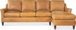 Marleigh Leather Sofa With Chaise - Image 2