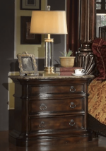 McFerran Home Furnishings B6005 Canopy Bedroom Set – Traditional Carved Solid Wood in Rich Brown Finish - Image 4