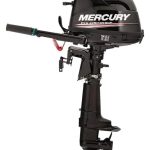 Mercury 5hp Tiller FourStroke Outboard Motor – 15″ Shaft, Manual Tilt/Trim, Manual Start - Prioka