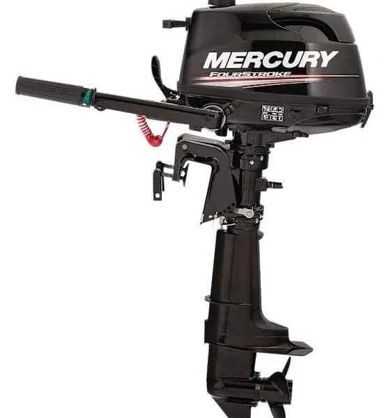 Mercury 5hp Tiller FourStroke Outboard Motor – 15″ Shaft, Manual Tilt/Trim, Manual Start - Prioka