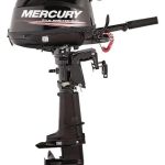 Mercury 5hp Tiller FourStroke Outboard Motor – 15″ Shaft, Manual Tilt/Trim, Manual Start