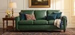 Millie Leather Sofa - Image 9