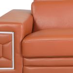 Monaco Leather Sofa – Camel - Image 4