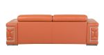 Monaco Leather Sofa – Camel - Image 5