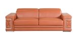 Monaco Leather Sofa – Camel - Image 8