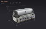 Mont Alpi 805 Built-In Gas Grills - Image 3