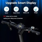 NANROBOT Electric Scooter Adults 50mph Dual Motor Electric Scooter with Suspension 80Miles Range Fast Sports Escooter Folding 10″ Off Road Tires 330LBS Max Load Complies with UL2272 Certification - Image 5