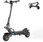 NANROBOT Electric Scooter Adults 50mph Dual Motor Electric Scooter with Suspension 80Miles Range Fast Sports Escooters Folding 10″ Off Road Tires 330LBS Max Loads Complies with UL2272 Certification