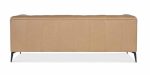 Nicolla Leather Sofa Light Brown - Image 5