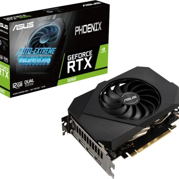 NVIDIA ASUS Phoenix GeForce RTX 3060 V2 12G Graphics Card (PH-RTX3060-12G-V2) - Prioka