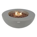 Orren Ellis Lunar Bowl / Roca Outdoor Concrete Fires Pits