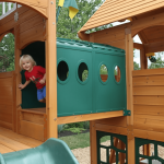 Paramount Wooden Swing Set / Playset - Image 4