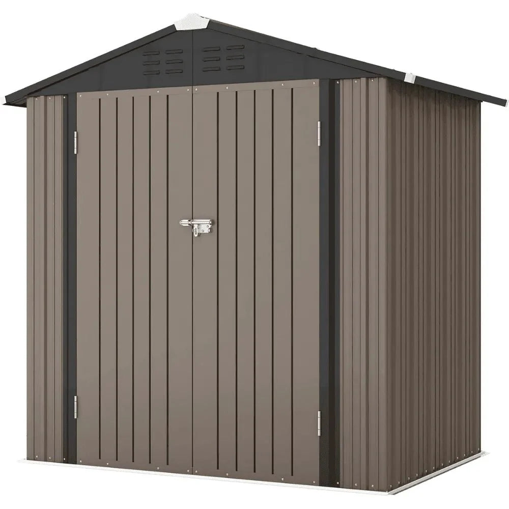 patiowell-10-ft-w-x-12-ft-d-galvanized-steel-outdoor-storage-shed-119-sq-ft-8670991 Patiowell 10 ft. W x 12 ft. D Galvanized Steel Outdoor Storage Shed, 119 sq. ft. - Prioka