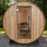 Pinnacle 4 Person Barrel Sauna - Image 6