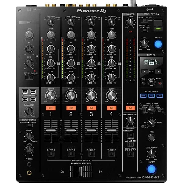 pioneer-dj-djm-750mk2-4-channels-dj-mixer-with-effects-and-rekordboxs-9575707 Pioneer DJ DJM-750MK2 4-Channels DJ Mixer With Effects and rekordboxs - Image 1