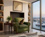 Port Leather Chair - Image 3