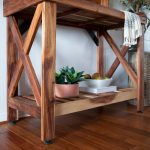 Potting Table/Bench/Serving Bar - Acacia Wood - Image 21