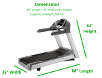 Precor 956i Experience Treadmill - Image 3