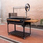 Premium Argentine/Santa Maria BBQ Grill with Wood Fire and Charcoal Grill - Image 22