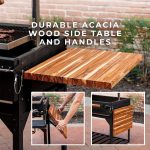Premium Argentine/Santa Maria BBQ Grill with Wood Fire and Charcoal Grill - Image 13