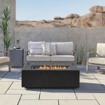 Real Flame Aegean 50″ Rectangle Propanes Gas Outdoor Fire Tables - Image 4
