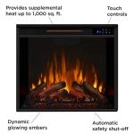 Real Flame Hollis 32″ Electric Fireplaces. - Image 8