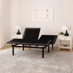 Rize Split Head Adjustable Bed Base - Dual Foot Positioning - 850 lb Capacity.