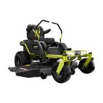 Ryobi 48V HP Brushless 54-inch 115 Ah Battery Electric Riding Zero Turn Mower