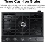 Samsung 36″ Gas Cooktops NA36N6555TS - Image 8