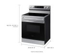 Samsung 6.3 Cu. Ft. Smart Freestanding Electric Range NE63A6311SS - Image 11