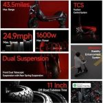 Segway ZT3 Pro Electric Scooter, Up to 24.9 MPH, 43.5-Mile Range, Dual Suspension, Flash Charge, 1600W Peak Motors, Off-Road Scooters for Adults UL Certified (UL2272/2271) - Image 3