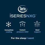 Serta iSeries NXG 3500 Medium Hybrid Mattress (Cooling + 5-Zone Support) - Image 9