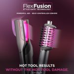 Shark FlexFusion HD651S Ceramic Air Styler & Hair Straightener – Metallic Mist - Image 2
