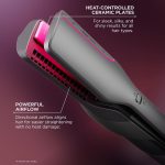 Shark FlexFusion HD651S Ceramic Air Styler & Hair Straightener – Metallic Mist - Image 4