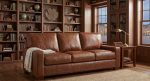 Stassi Leather Sofa - Image 2