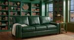 Stassi Leather Sofa - Image 3