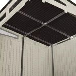 Suncast Modernist 7 x 7 ft. Resin Outdoor Storage Shed, Model BMS7780 - Image 6
