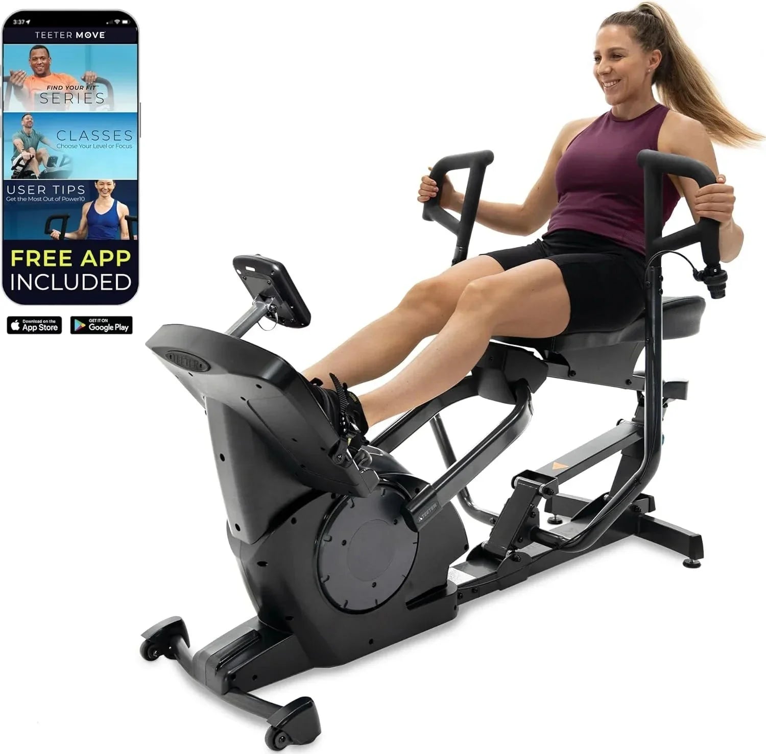 teeter-power10-elliptical-rowers-2020033 Teeter Power10 Elliptical Rowers. - Image 1