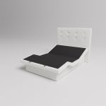 The Dawn House Bed - Adjustable Base Split King Ivory - Floor Model - Image 4