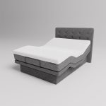 The Dawn House Bed - Adjustable Base Split King Ivory - Floor Model - Image 7