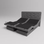 The Dawn House Bed - Adjustable Base Split King Ivory - Floor Model - Image 10