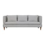 The Ravello – Gray Leather Sofa - Image 9